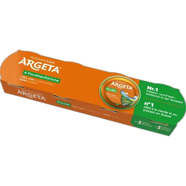 Image du produit Argeta Hühnerfleisch Classic 4 x 95 g