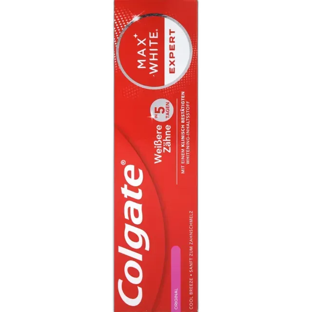 Produktbild zu Colgate Zahnpasta Max White Expert Original 75 ml