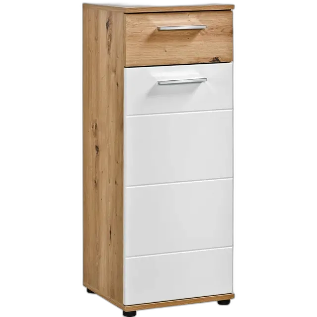 Immagine del prodotto Mobile da bagno Bergen decor oak Artisan white 35 x 92 x 35 cm