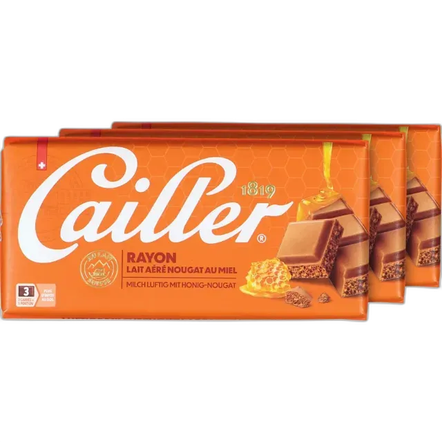 Immagine del prodotto Cailler Rayon latte 3 x 100 g