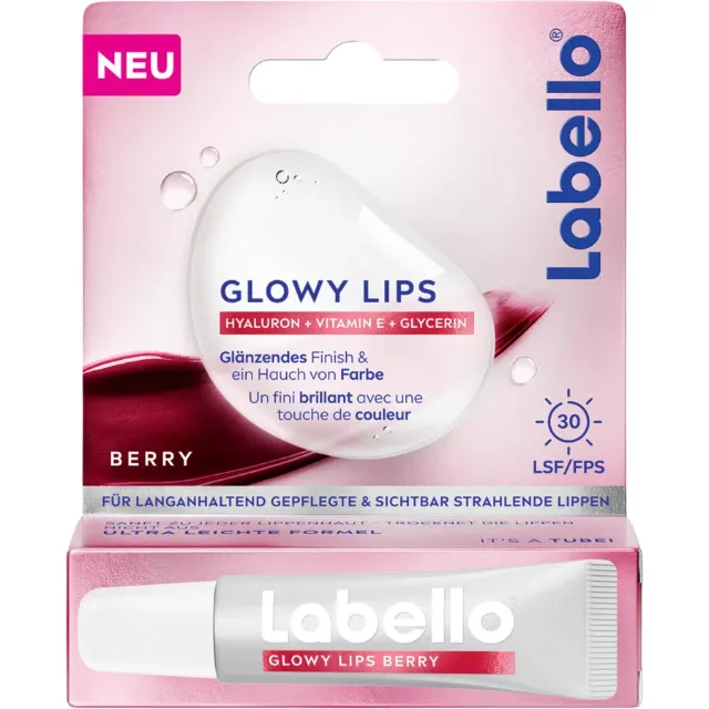 Immagine del prodotto Labello Glowy Lips Hyaluron Berry 10 ml