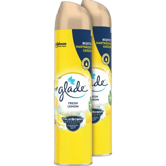 Immagine del prodotto Glade Spray profumato Fresh Lemon 2 x 300 ml
