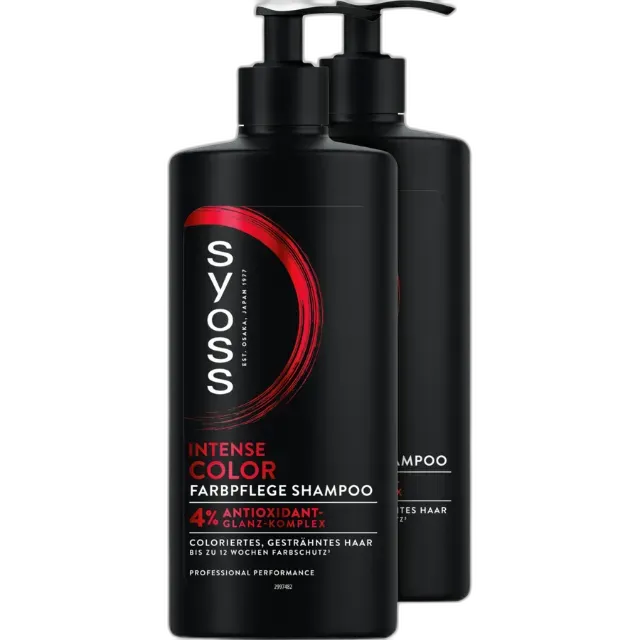 Image du produit Syoss Shampooing Intense Color 2 x 440 ml