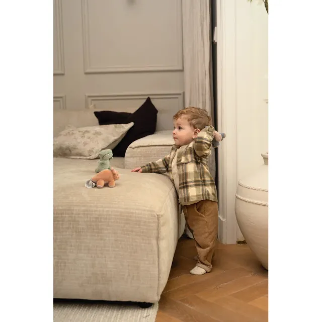 Produktbild zu Baby-Set braun, 3-teilig