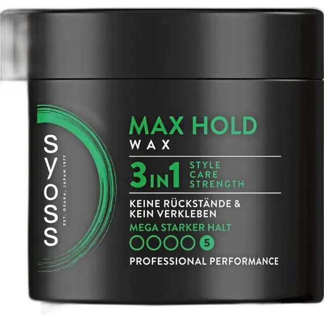 Immagine del prodotto Syoss Wax Max Hold Power 150 ml