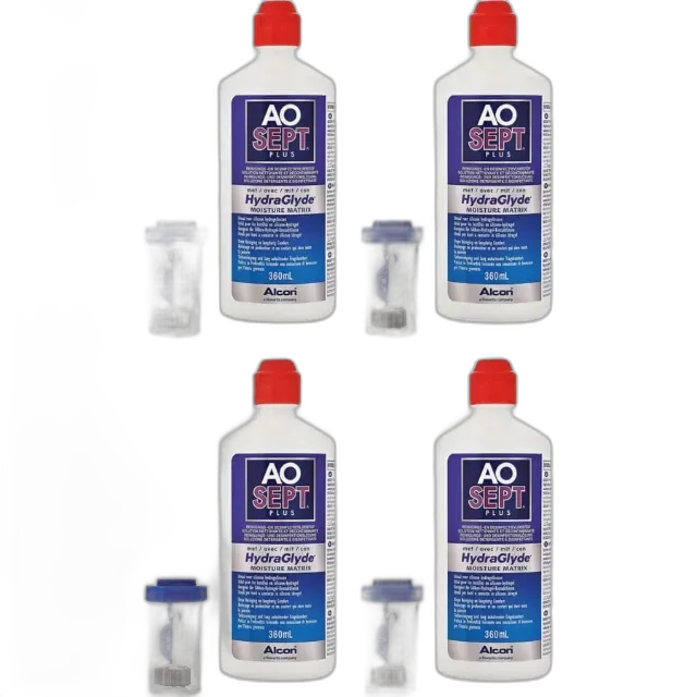 Immagine del prodotto AOSEPT Plus mit HydraGlyde 4 x 360 ml