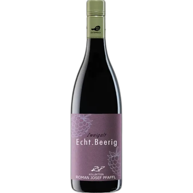 Image du produit Kollektion Roman Josef Pfaffl Echt.Beerig Zweigelt 75 cl
