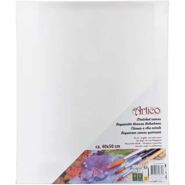 Image du produit Artico Châssis-tôle tendu de toile, 40 x 50 cm