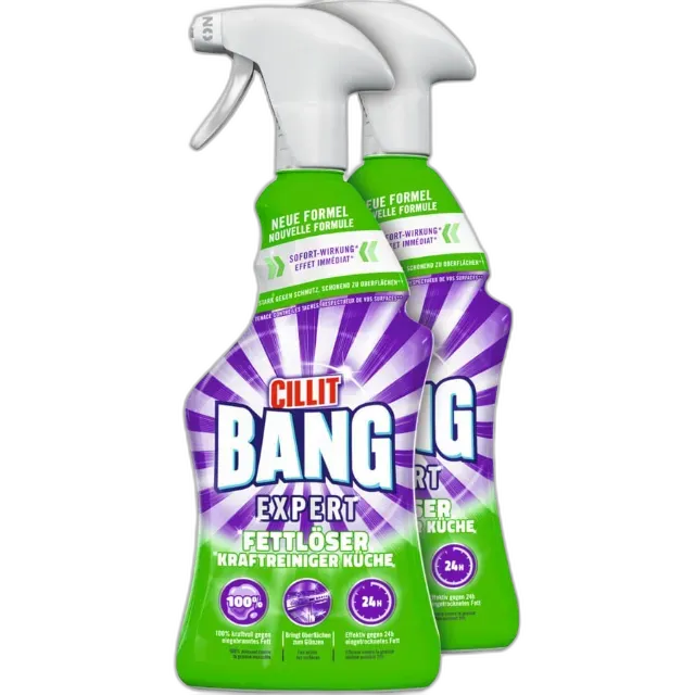 Image du produit Cillit Bang Power Cleaner Spray Multifett 2 x 750 ml