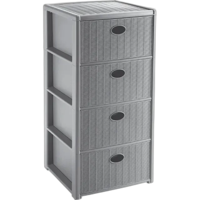 Immagine del prodotto Cassettiera Elegance in polipropilene 39,5 x 79 x 39,5 cm