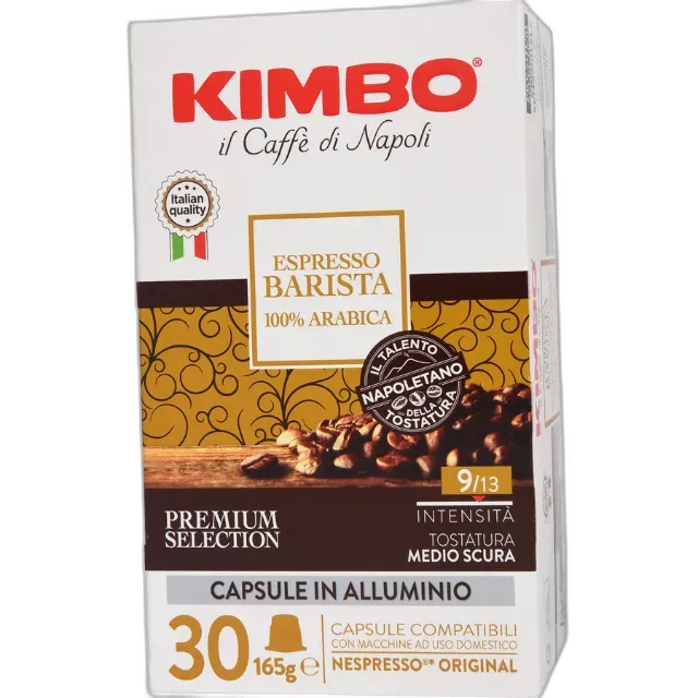 Image du produit Kimbo Espresso Barista Arabica 30 capsules