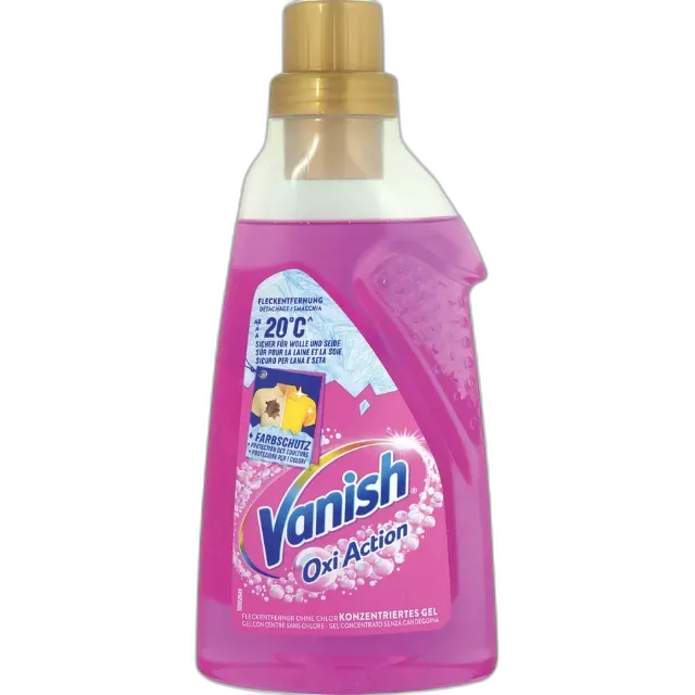 Produktbild zu Vanish Oxi Action Fleckenentferner Gel Farbsicher 2 x 750 ml