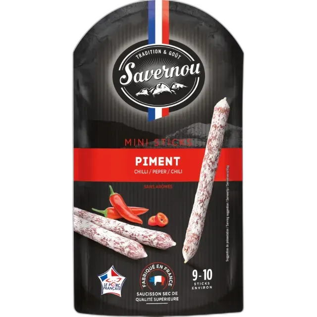 Immagine del prodotto Sauvernou Mini Sticks Chilli 100 g