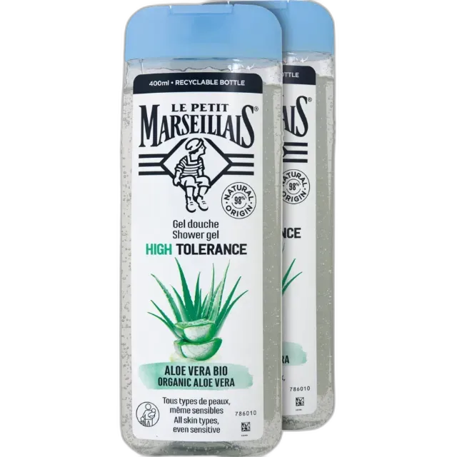 Immagine del prodotto Le petit Marseillais Gel Doccia Sensitive Alta Aloevera 2 x 400 ml
