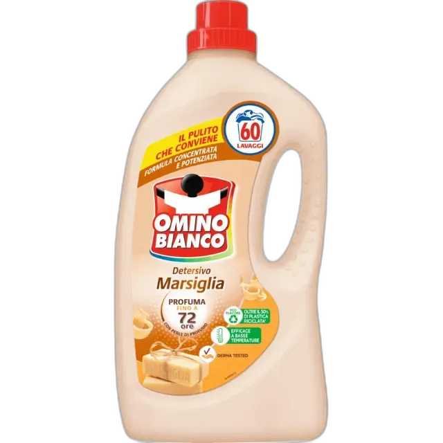 Immagine del prodotto Omino Bianco detergente liquido Marsiglia 60 lavaggi