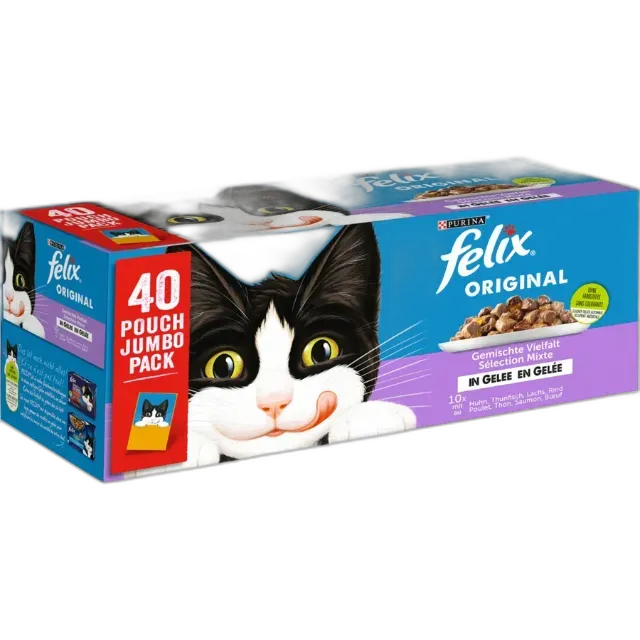 Image du produit Felix Émincés Original Sélection Mixte 40 x 85 g