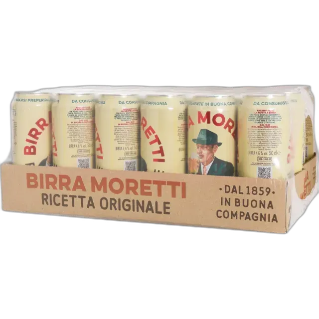 Immagine del prodotto Birra Moretti 24 x 50 cl Dose