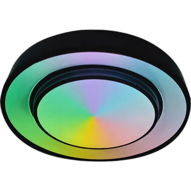 Image du produit LED-Plafonnier Heimo, RGB Ø 38 cm à intensité variable