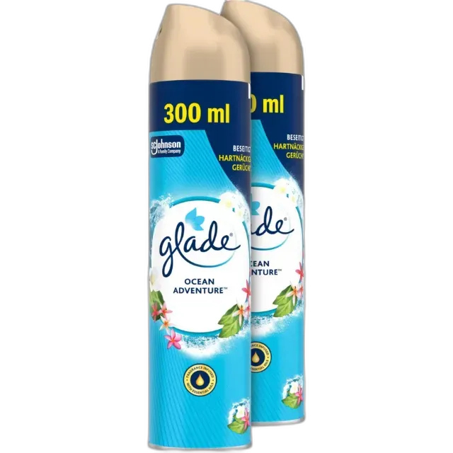Immagine del prodotto Glade Ocean Adventure profumo spray 2 x 300 ml