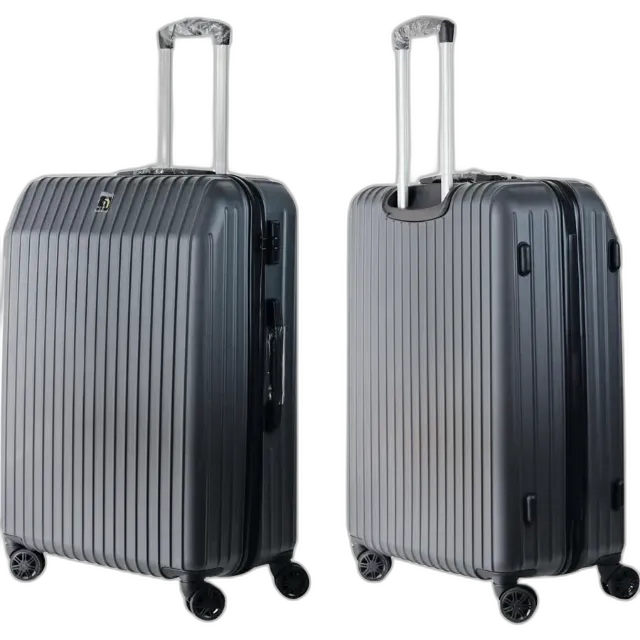 Image du produit Valise rigide Leaf 76 x 53 x 29 cm, gris argenté