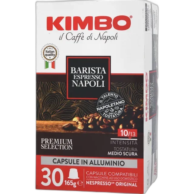 Image du produit Kimbo Barista Espresso Napoli 30 capsules
