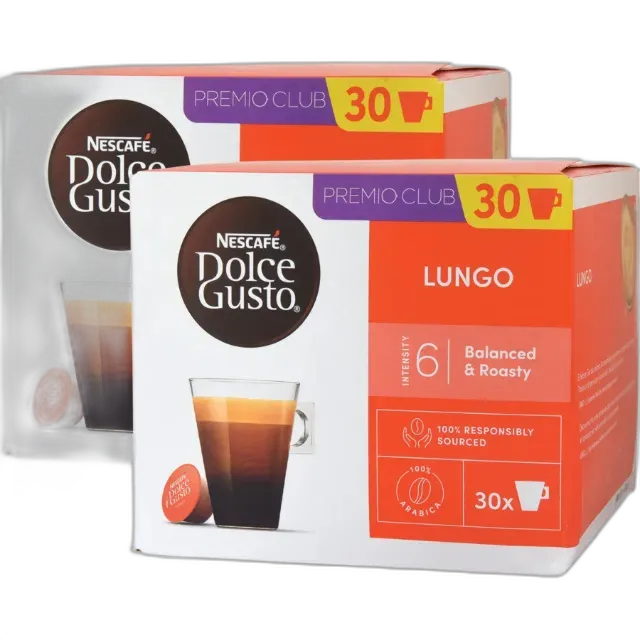 Image du produit Dolce Gusto Lungo 2 x 30 capsules