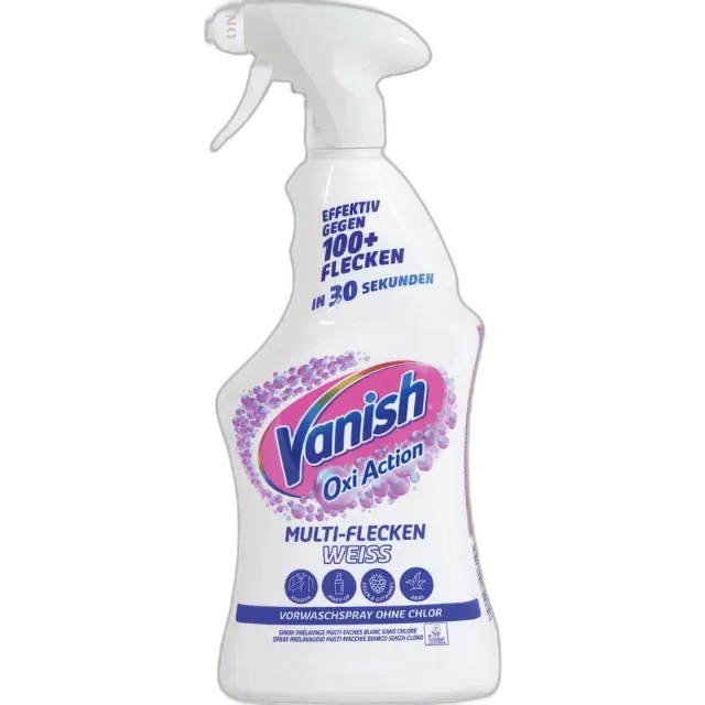 Image du produit Vanish Oxi Action Spray de Prélavage Blanc 2 x 750 ml