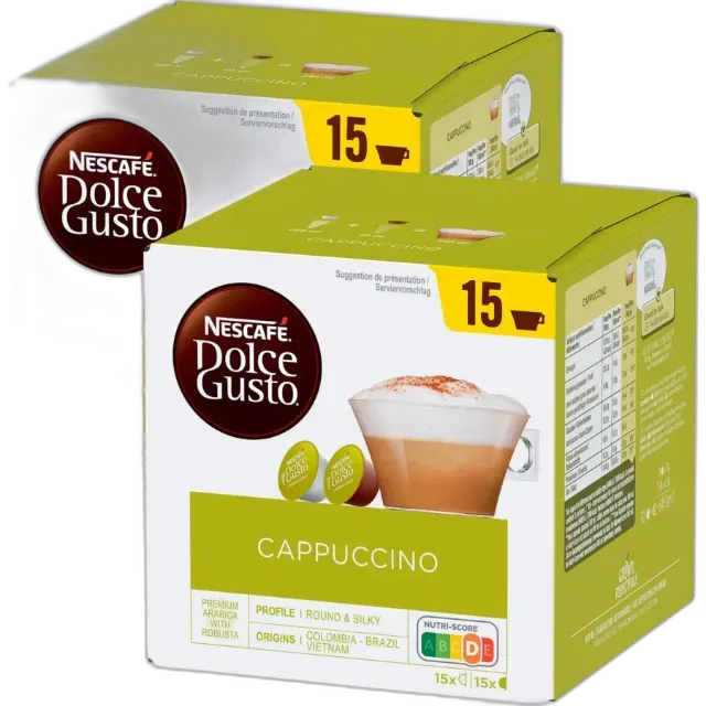 Image du produit Dolce Gusto Cappuccino 2 x 30 capsules