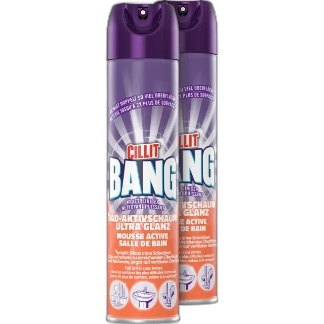Immagine del prodotto Cillit Bang schiuma attiva 2 x 600 ml