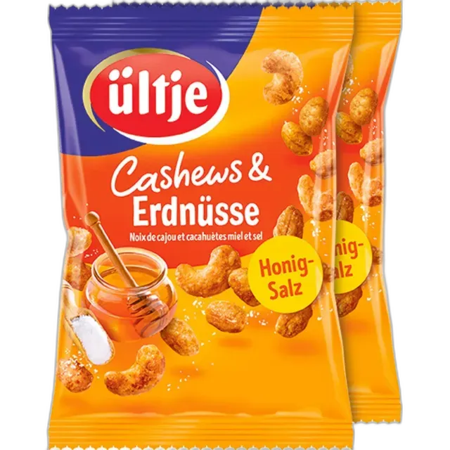 Immagine del prodotto Ültje Cashew-Erdnüsse Honig/Salz 2 x 200 g