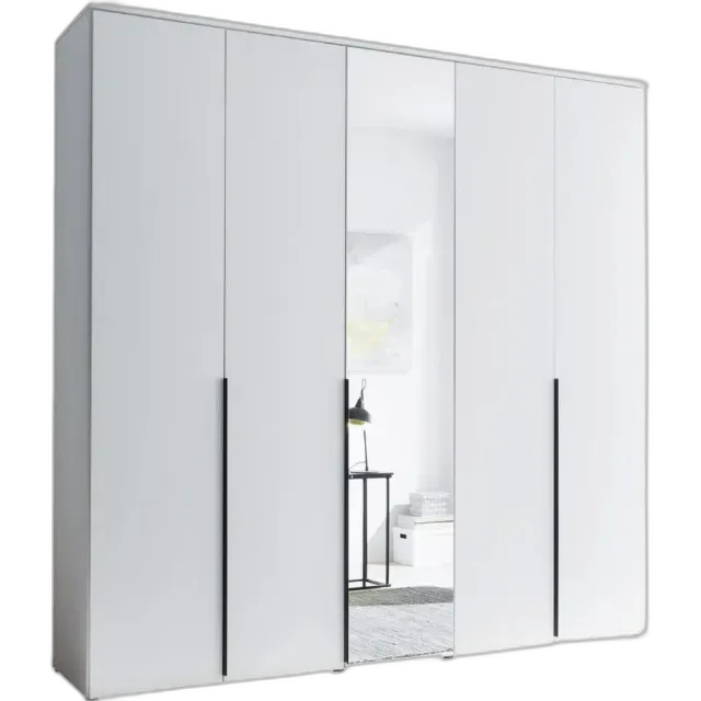 Immagine del prodotto Armadio ad ante battenti Kevo decor 225 x 225 x 52 cm, con specchio