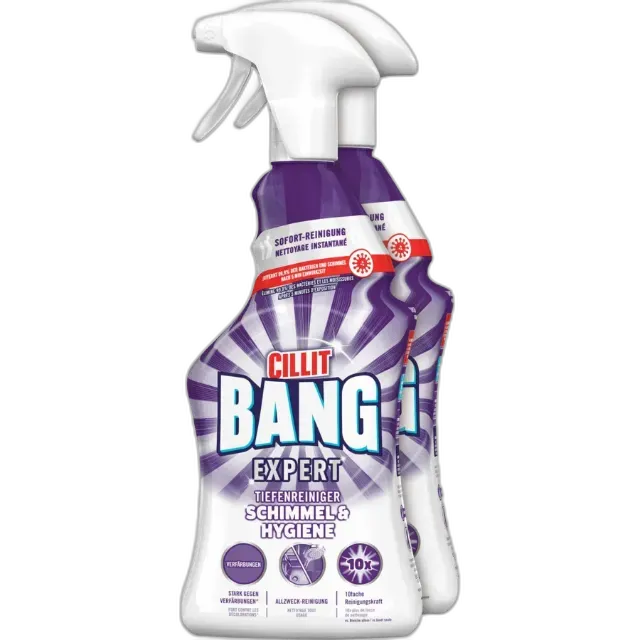 Immagine del prodotto Cillit Bang Power Cleaner spray stampo & pulizia profonda 2 x 750 ml