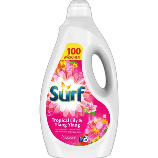 Immagine del prodotto Detersivo liquido Surf Tropical Lily & Ylang Ylang 100 lavaggi