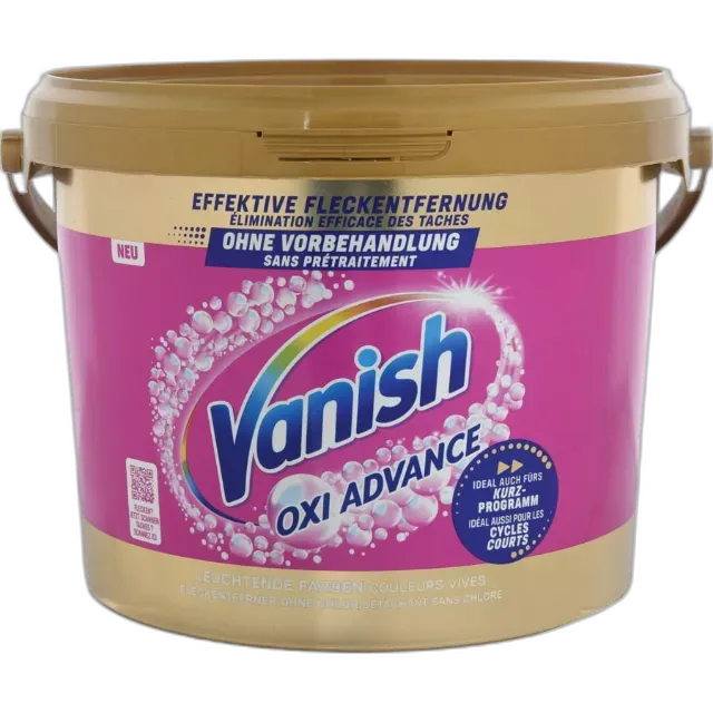 Image du produit Vanish Oxi Advance poudre de lavage Gold Pink 2160 g