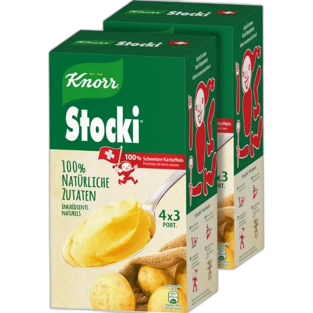 Produktbild zu Knorr Stocki 4 x 3 Portionen Duo Pack 2 x 440 g