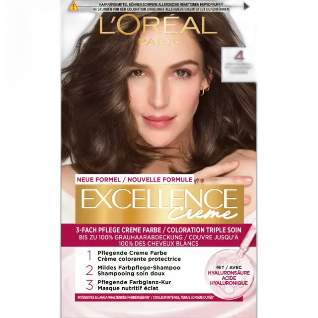 Image du produit Excellence Crème L’Oréal Châtain 4