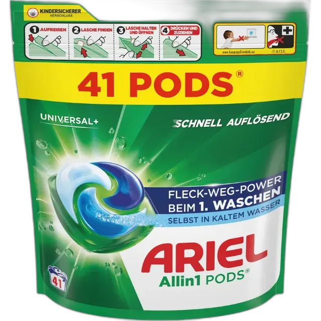 Image du produit Ariel All-in-1 Capsules de lessive universelles 41 cycles de lavage