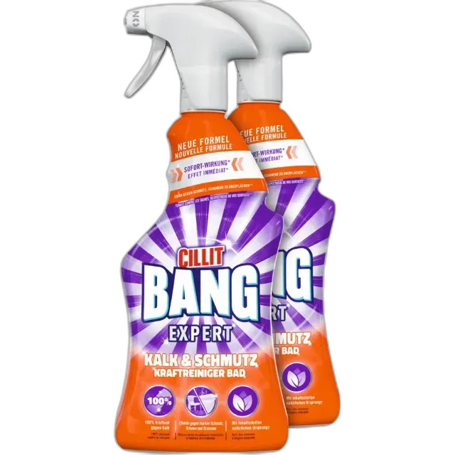 Immagine del prodotto Cillit Bang Power Cleaner spray calce & sporcizia 2 x 750 ml