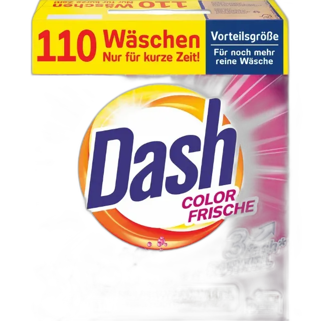 Produktbild zu Dash Pulverwaschmittel Color Frische 110 Waschgänge