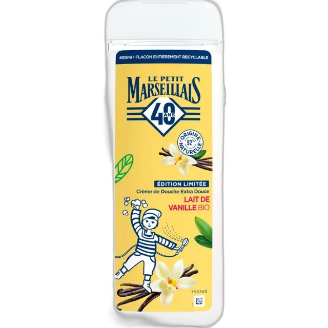 Immagine del prodotto Le Petit Marseillais Gel doccia al latte e vaniglia 400 ml