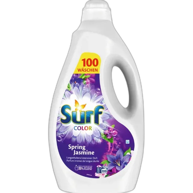 Image du produit Lessive liquide Surf Color Spring Jasmin,100 lessives