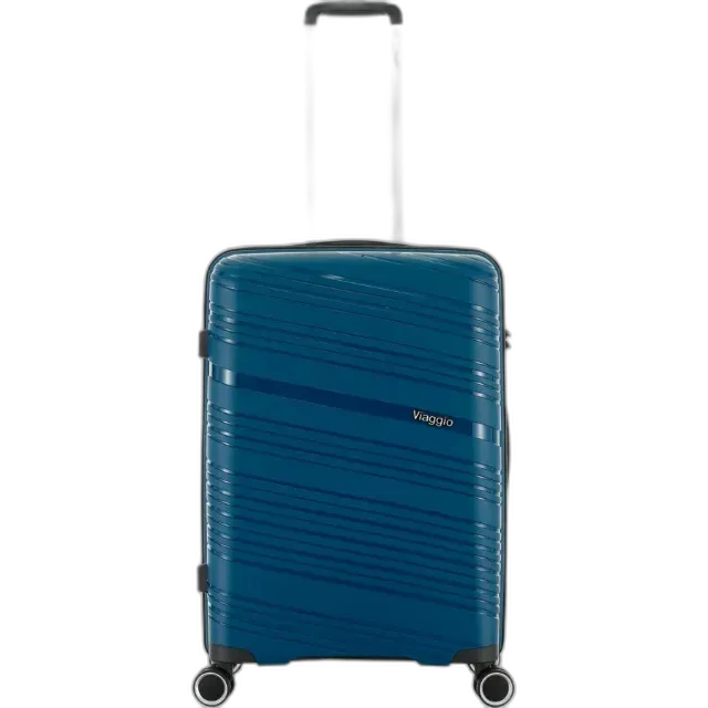 Immagine del prodotto Valigia rigida Leo 46 x 27 x 67 cm, blu