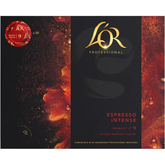 Image du produit L'Or Espresso Intense 9 Professional, 50 dosettes