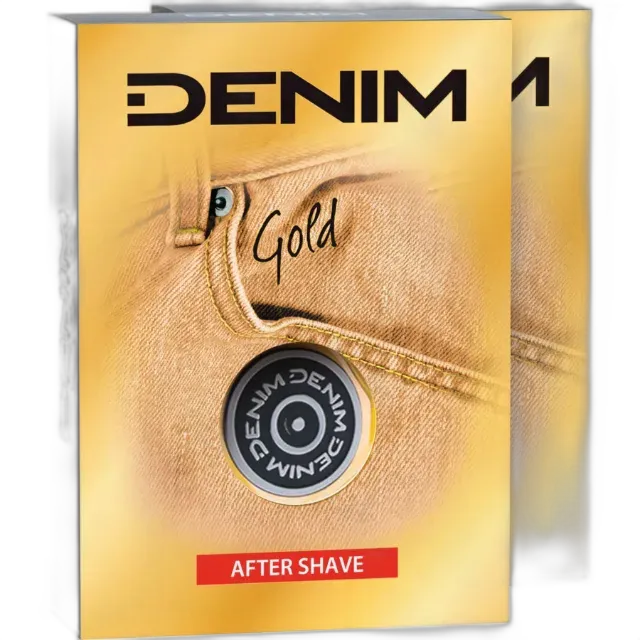 Produktbild zu Denim After Shave Gold Duo 2 x 100 ml