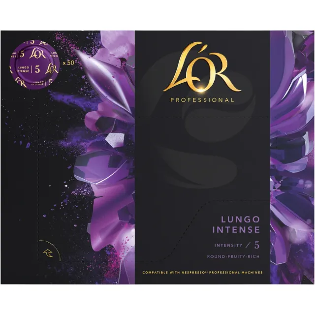 Image du produit L'Or Lungo Intense 5 Professional, 50 tampons
