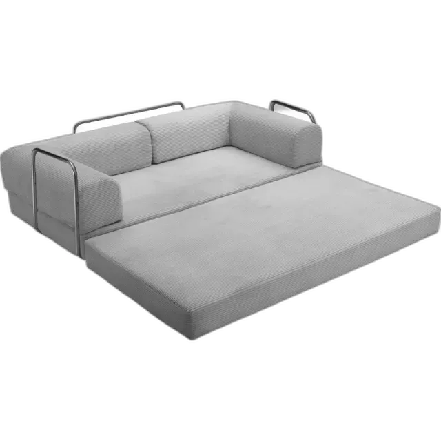 Immagine del prodotto Divano letto modulare Ted Tessuto Cord grigio