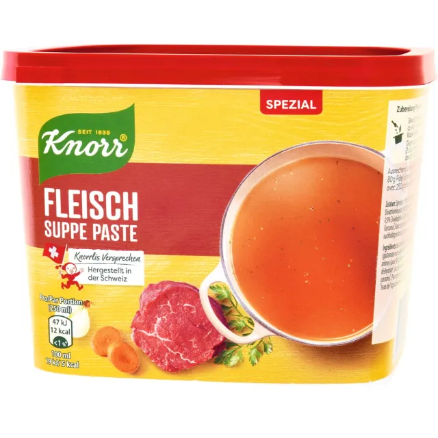 Immagine del prodotto Knorr Brodo di carne speciale, pasta, 850 g