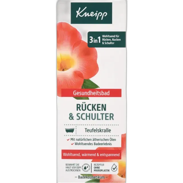 Produktbild zu Kneipp Gesundheitsbad Rücken Wohl Teufelskralle 100 ml