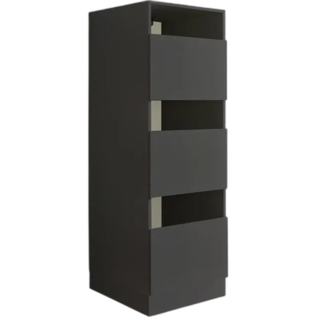 Immagine del prodotto Armadio portabiancheria Laundreezy in melamina antracite 50 x 162 x 68 cm