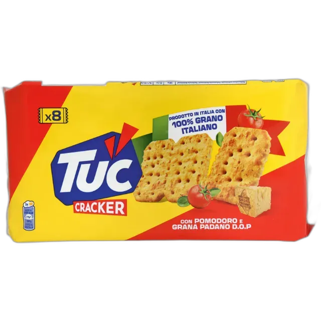 Immagine del prodotto Tuc Cracker Pomodoro & Grana Padano 8 x 31,3 g